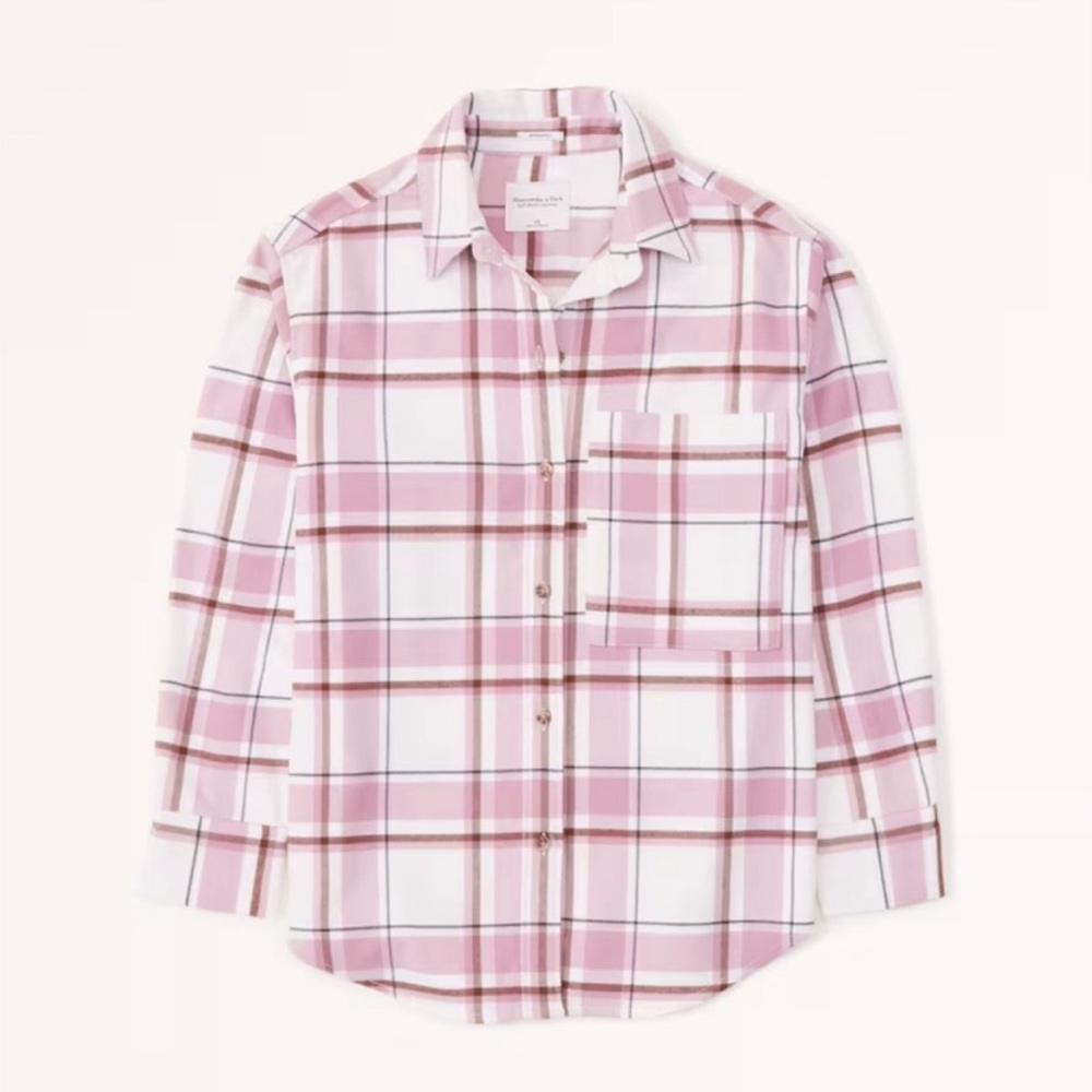 Oversized women’s flannel - Abercrombie